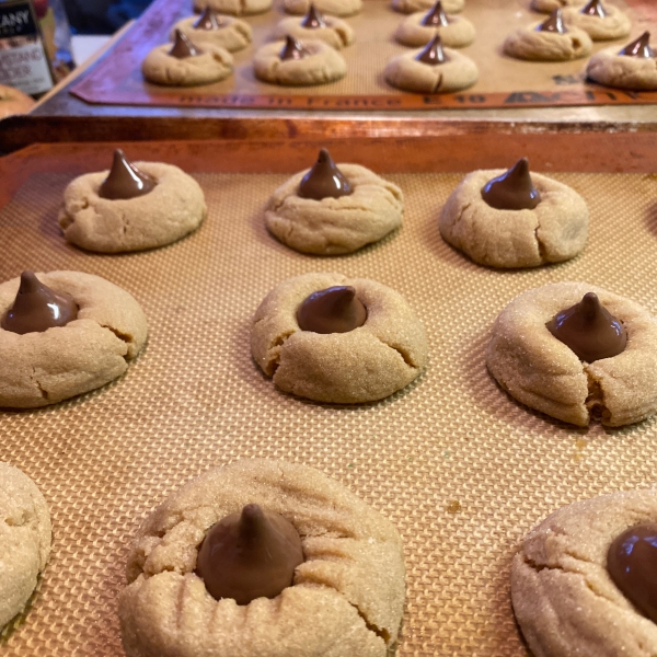 Chocolate Peanut Butter Blossoms