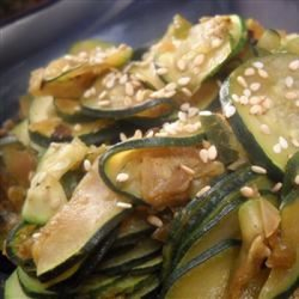 Chinese Braised Zucchini