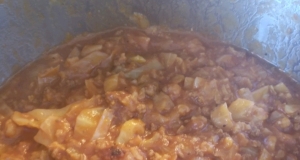 Lazy Golumpki (Stuffed Cabbage) Soup