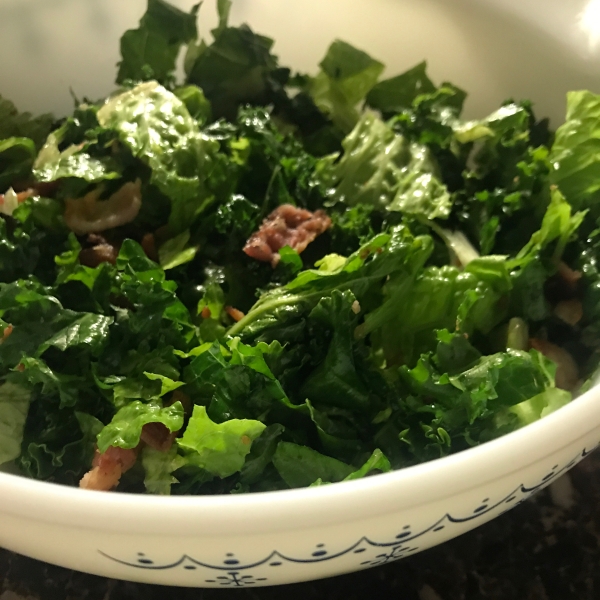 Kale Salad with Balsamic Dressing