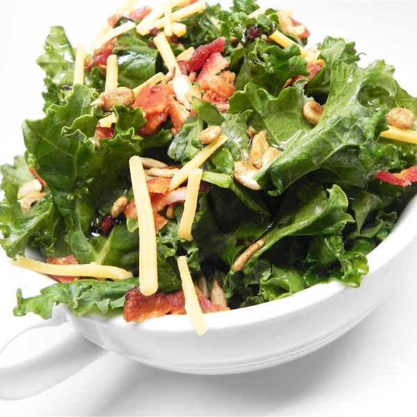 Kale Salad with Balsamic Dressing