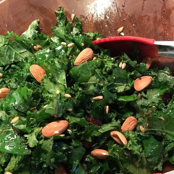 Kale Salad with Balsamic Dressing