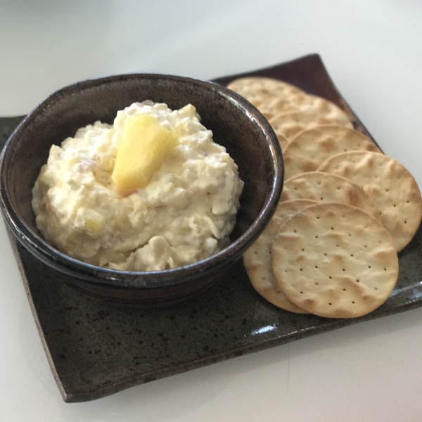 World's Best Cream Cheese and Pineapple Dip