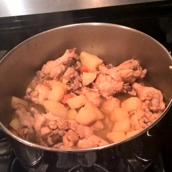 Bahamian Chicken Souse