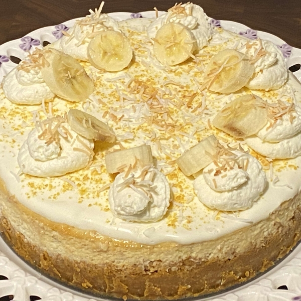 Banana Cream Cheesecake