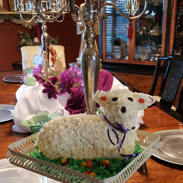 Easter Lamb Cake