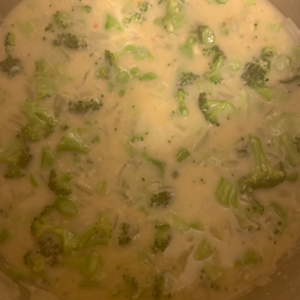 Gouda and Broccoli Soup