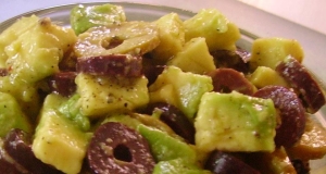 Avocado Olive Salad