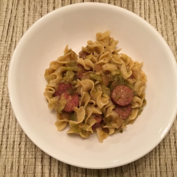 Instant Pot® Haluski with Kielbasa