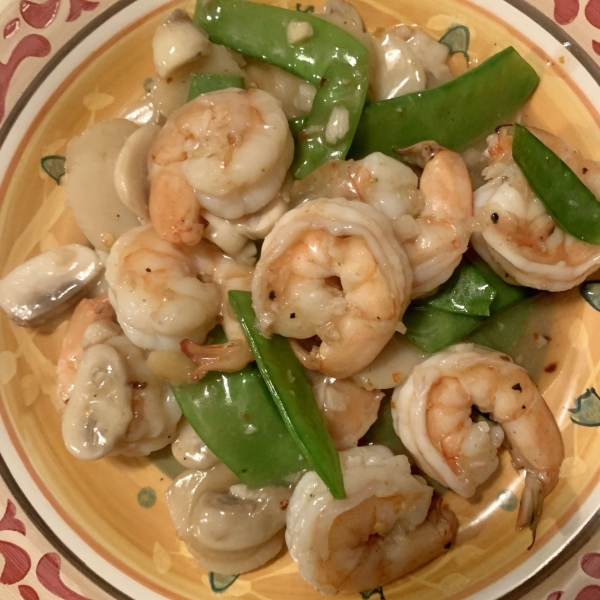 Chinese Take-Out Shrimp with Garlic