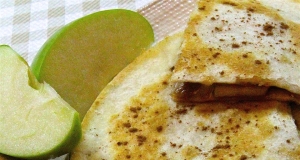 Apple Cinnamon Brie Quesadillas