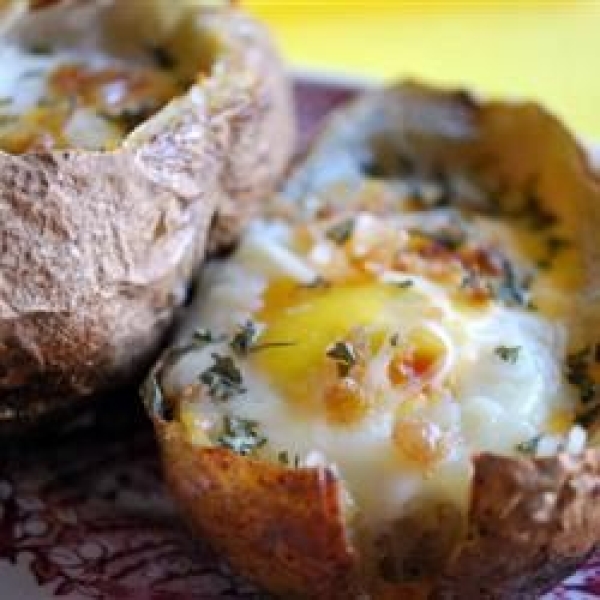 Breakfast Potato Boats