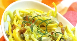 Savory Summer Squash with Bacon