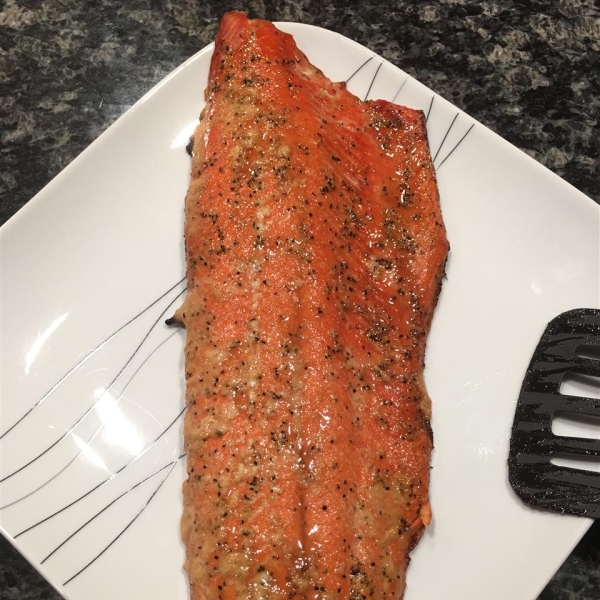 Sweet and Tangy Glazed Salmon