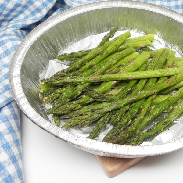 Simple Smoked Asparagus