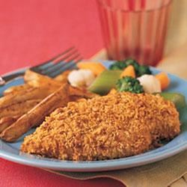 Crunchy No-Fry Chicken