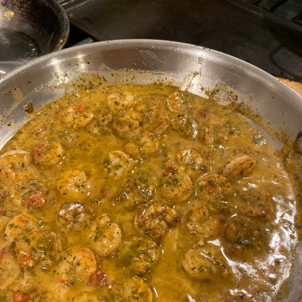 Indian Stir-Fried Shrimp in Cream Sauce (Bhagari Jhinga)