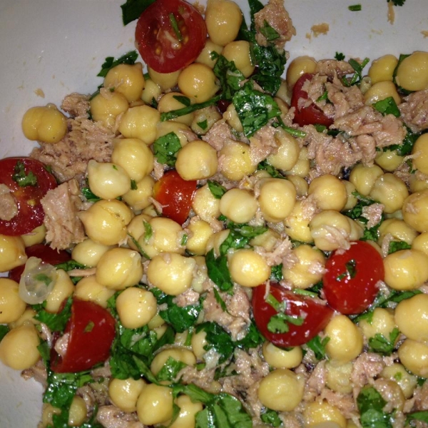 Chickpea Tuna Salad