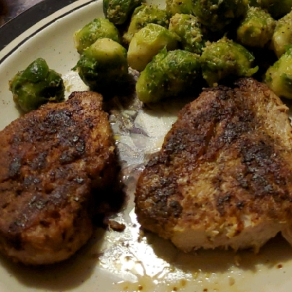 Cajun Spiced Pork Chops