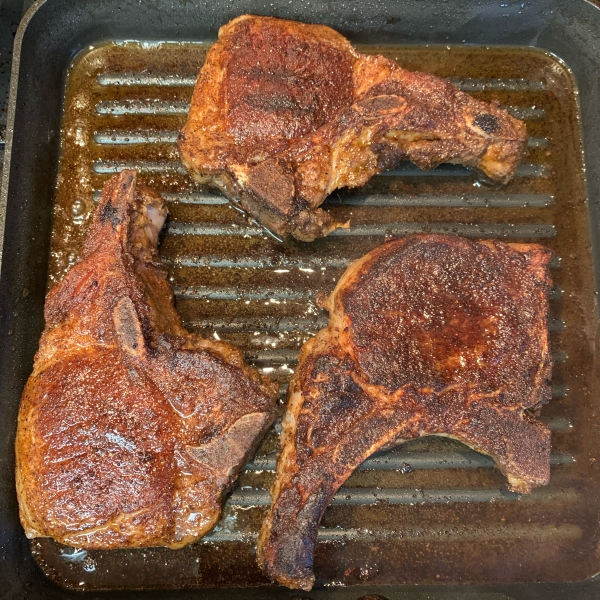 Cajun Spiced Pork Chops