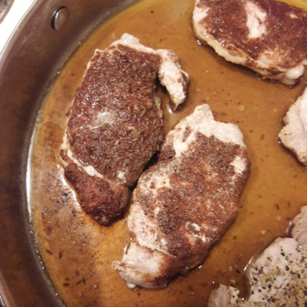 Cajun Spiced Pork Chops