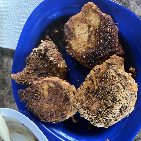 Cajun Spiced Pork Chops