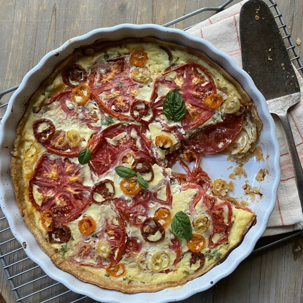 Easy Tomato Pie