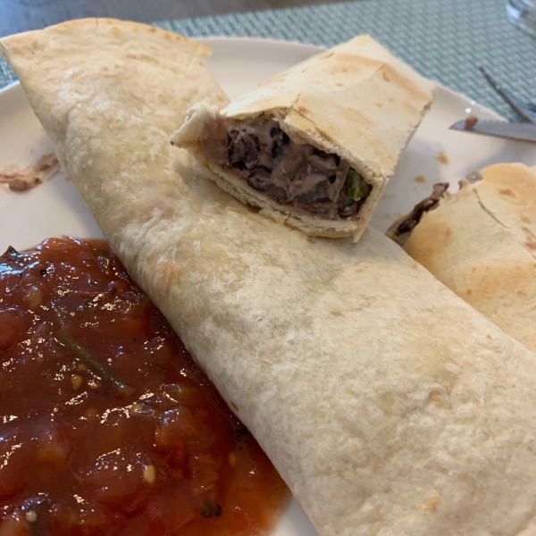 Delicious Black Bean Burritos