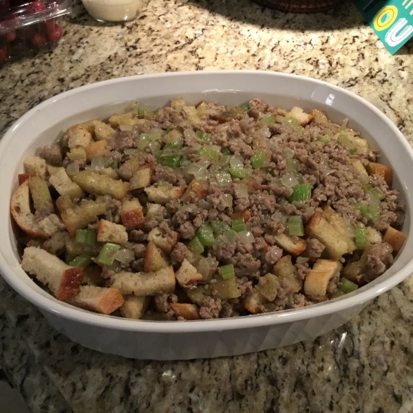 Best Sausage Stuffing