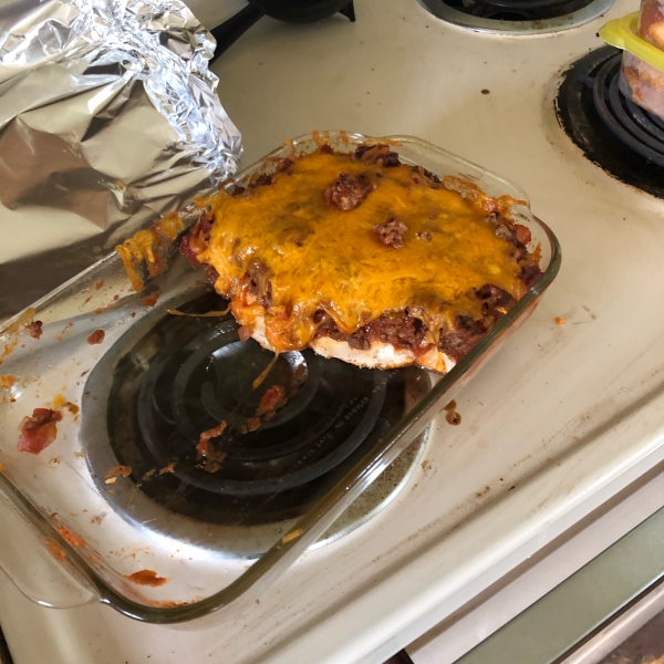 Not so Sloppy Joe Casserole