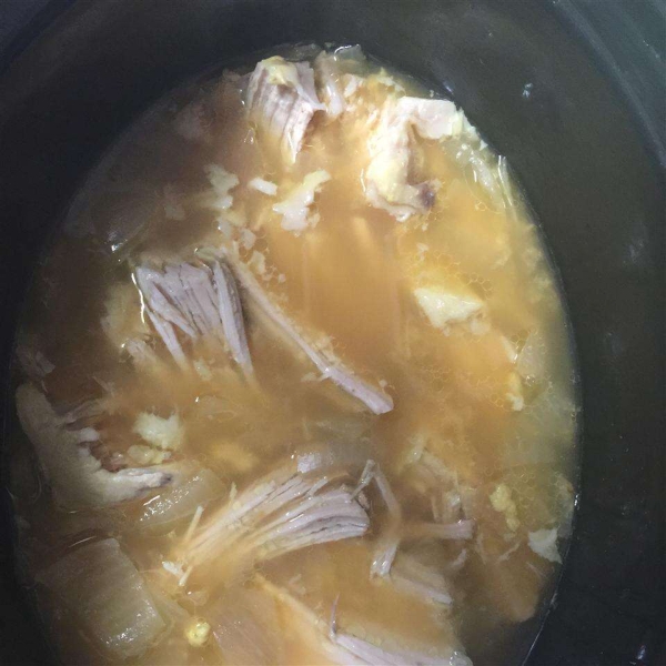 Slow Cooker Pulled Pork with Orange Juice