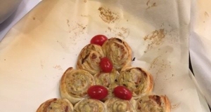 Puff Pastry Pull-Apart Christmas Tree