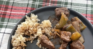 Garlic Pepper Steak