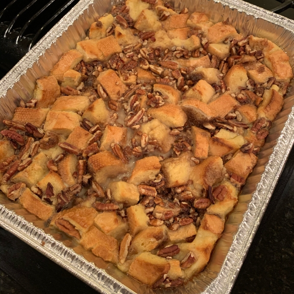 Easy Pecan Pie Bread Pudding