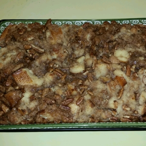 Easy Pecan Pie Bread Pudding