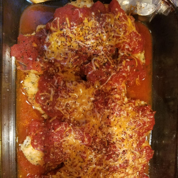 Farm Lady's Delicious Chicken Parmesan