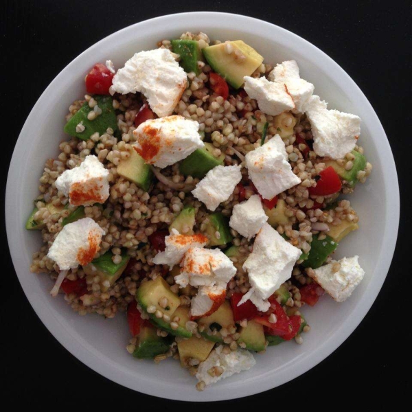 Gluten-Free Buckwheat Avocado Salad