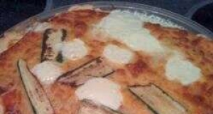 Mascarpone Zucchini Pizza