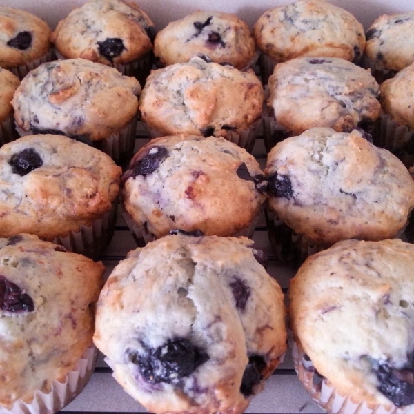 Chef John's Blueberry Muffins