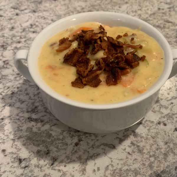 Loaded Chicken Potato Soup