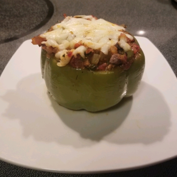 Stuffed Peppers with Turkey and Vegetables