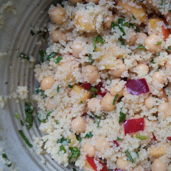 Nectarine Couscous Salad