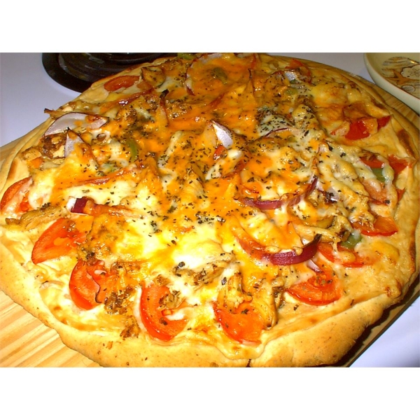 Garlic Chicken Pizza