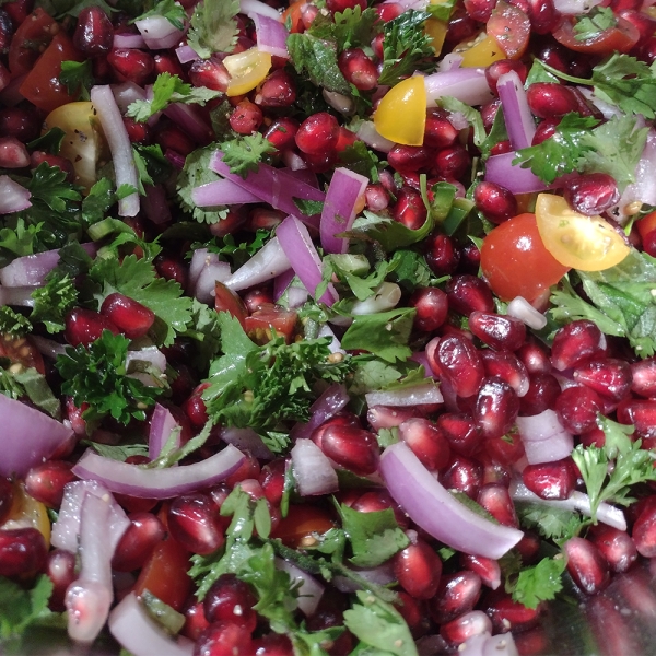 Herbed Pomegranate Salsa