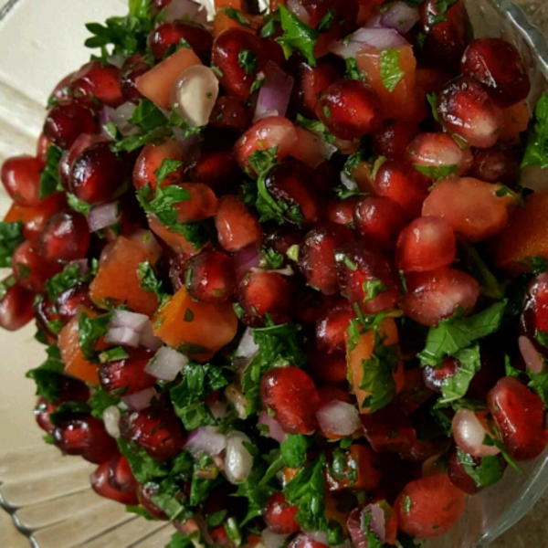 Herbed Pomegranate Salsa