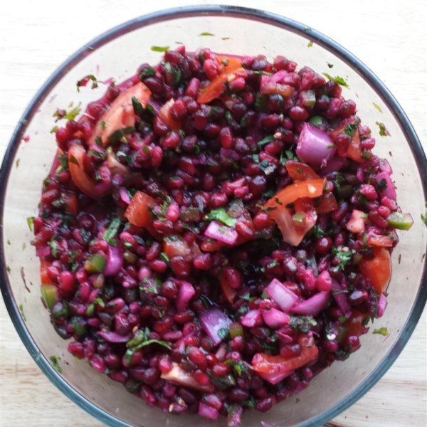 Herbed Pomegranate Salsa