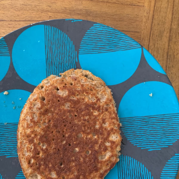 Overnight Raisin Oatmeal Pancakes