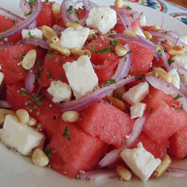 Tisa's Big Top Watermelon Salad