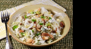 Napa Cabbage Salad with Blue Cheese
