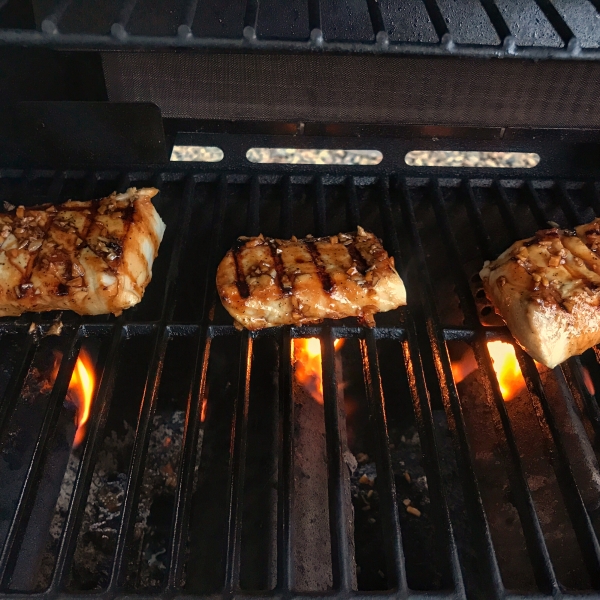 Barbeque Halibut Steaks